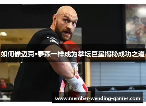 如何像迈克·泰森一样成为拳坛巨星揭秘成功之道