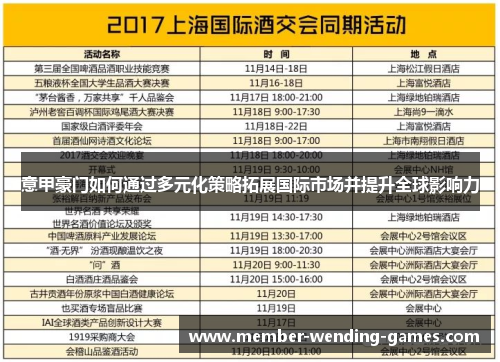 意甲豪门如何通过多元化策略拓展国际市场并提升全球影响力